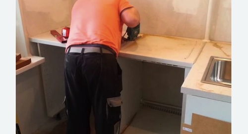 Сборка кухонного гарнитура. Бугульма